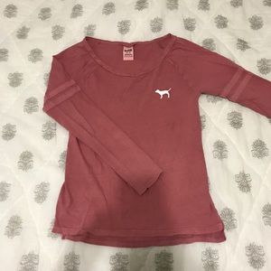 VS PINK Long Sleeve Lounge Top